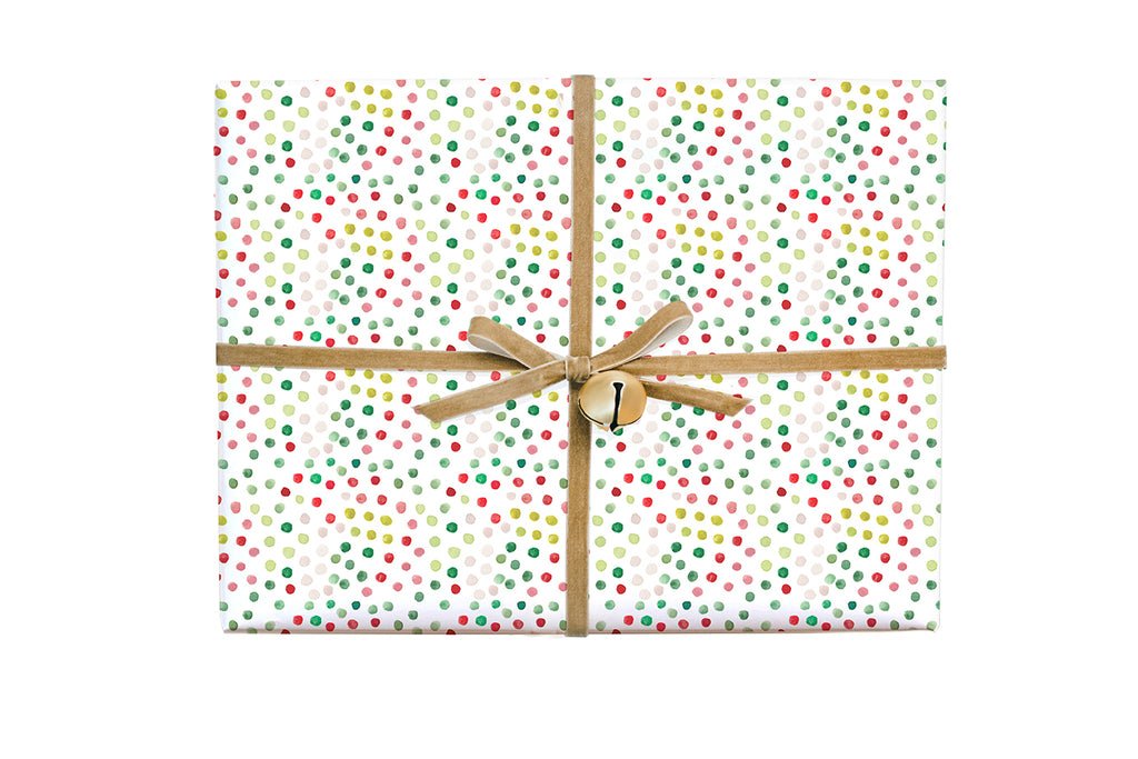 Merry Dot Gift Wrap