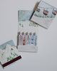 Mountain Chair Ski Lift Matchbook - 10 Painted Matchsticks