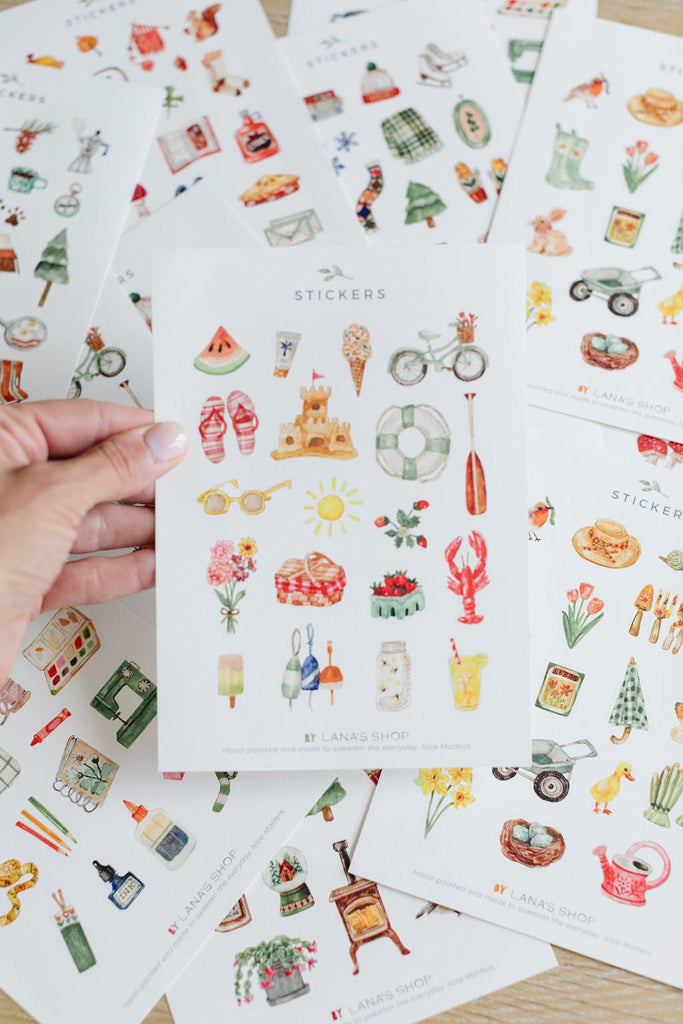 Summer Sticker Sheet