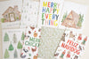 Winter Evergreen Tree Card