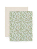 Winter Evergreen Tree Card