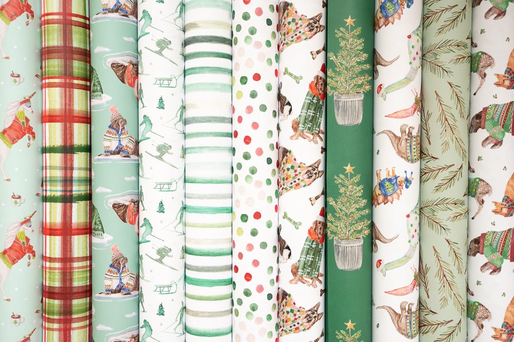 Winter Evergreen Tree Gift Wrap