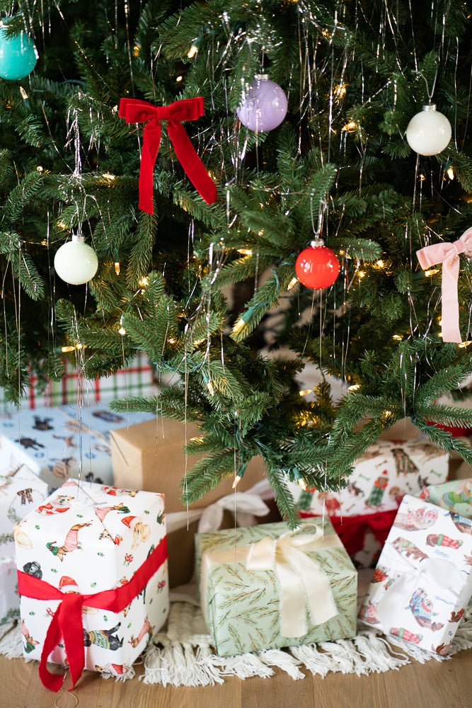 Winter Evergreen Tree Gift Wrap