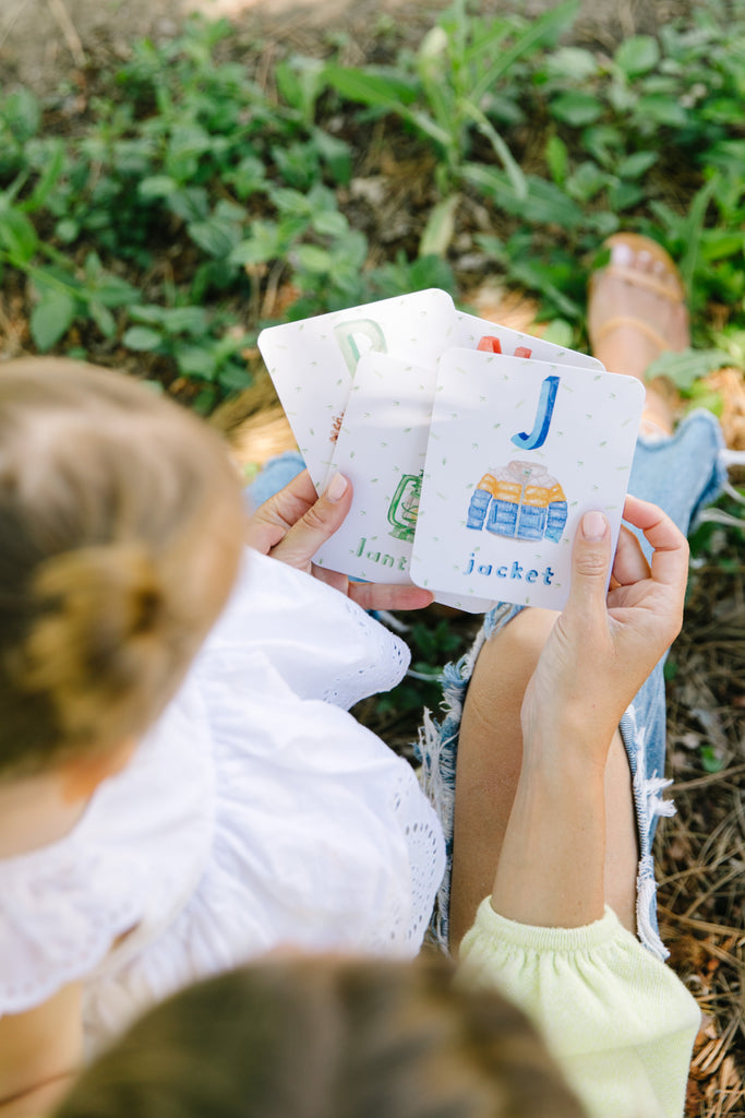 Packadoo Alphabet Cards for Kids: Camping Edition