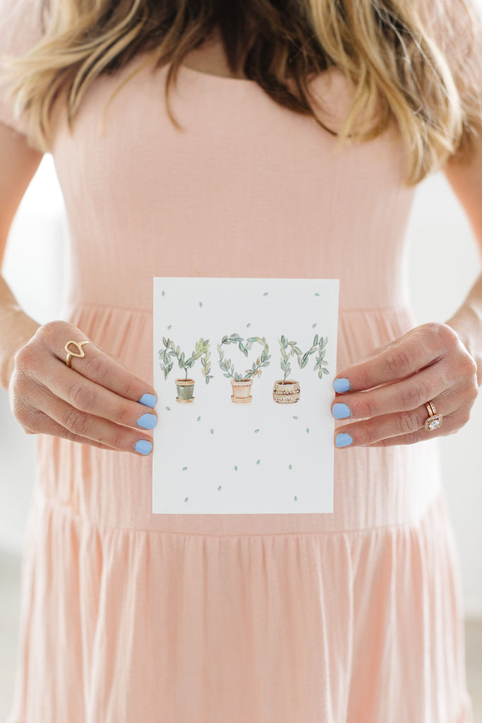 Planter Mom Card