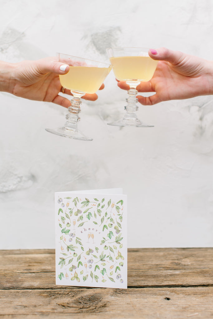 Champagne Cheers Card