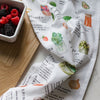 Food Market Tea Towel