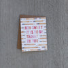 Teacher Sweetness Card