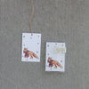 Christmas Party Fox Gift Tag Set