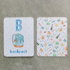 Packadoo Alphabet Cards for Kids: Camping Edition