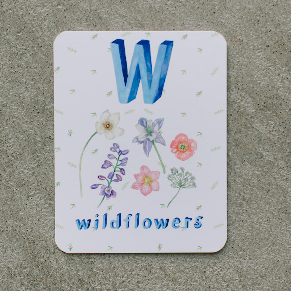 Packadoo Alphabet Cards for Kids: Camping Edition