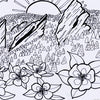 Boulder Colorado Coloring Page
