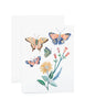 Wildflower Butterfly Greeting Card