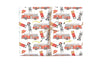 Fire Truck Gift Wrap