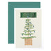 Silver Tip Tree Holiday Card