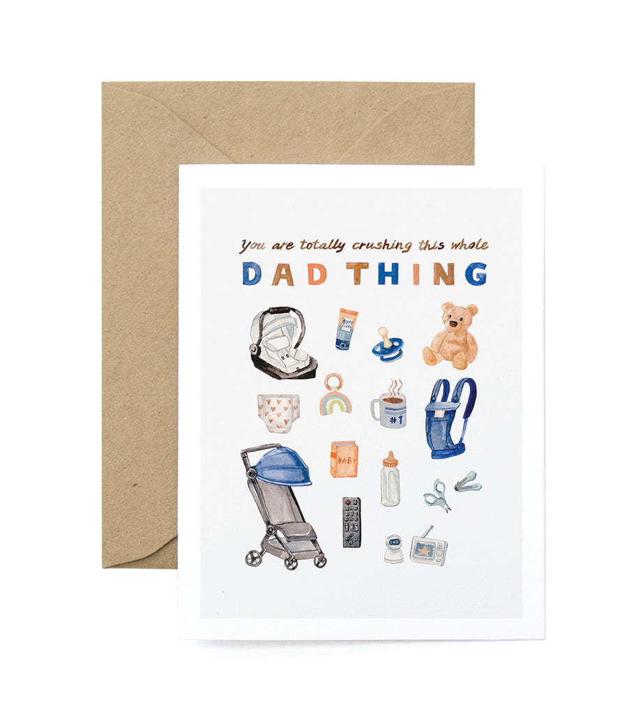 New Dad Encouragement Card