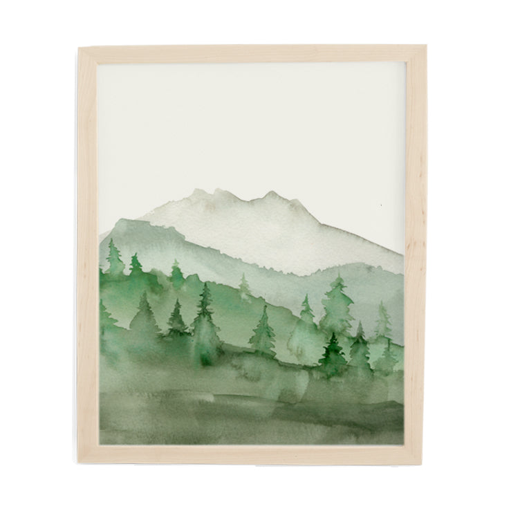 Green Mountain Art Print