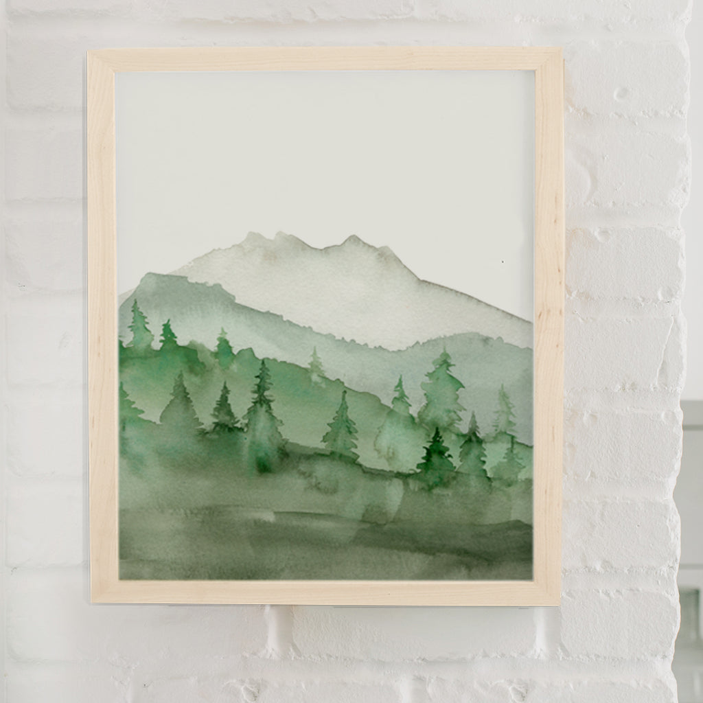 Green Mountain Art Print