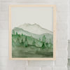 Green Mountain Art Print