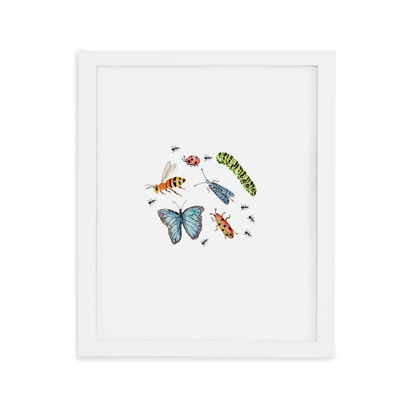 Insects Art Print