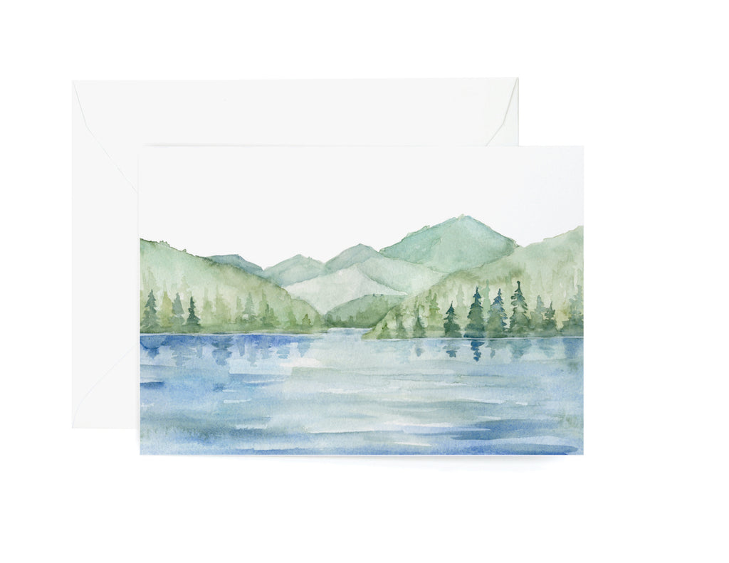Mountain Lake Card