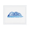 Mountain Town Art Print