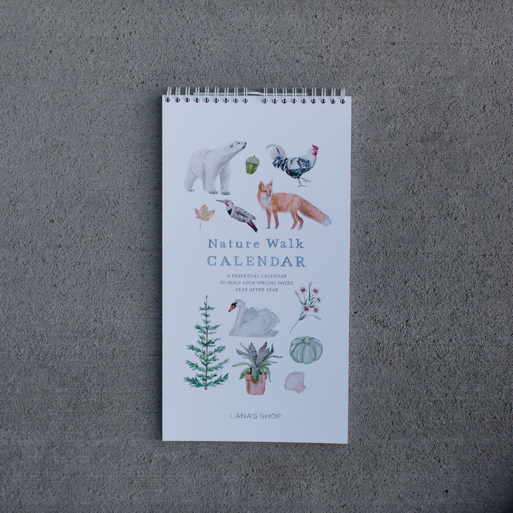 Nature Walk Perpetual Calendar