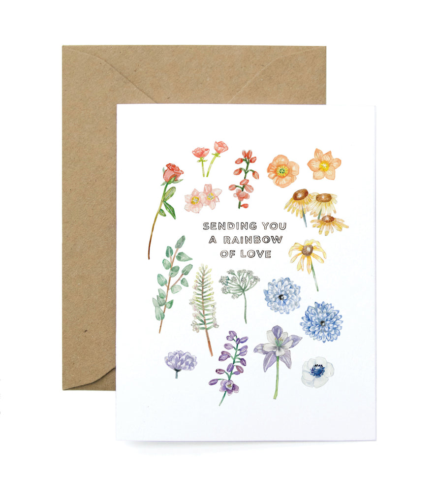 Rainbow of Love Card