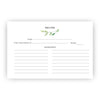 Fir Branch Recipe Cards