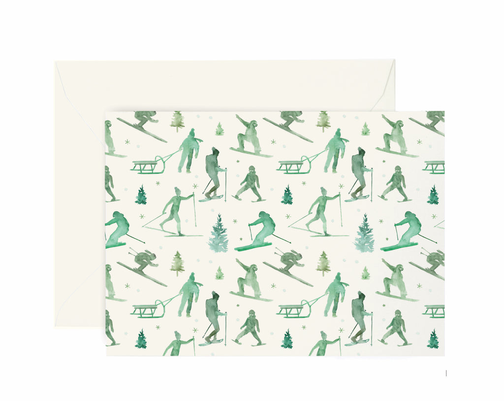 Winter Vacation Card