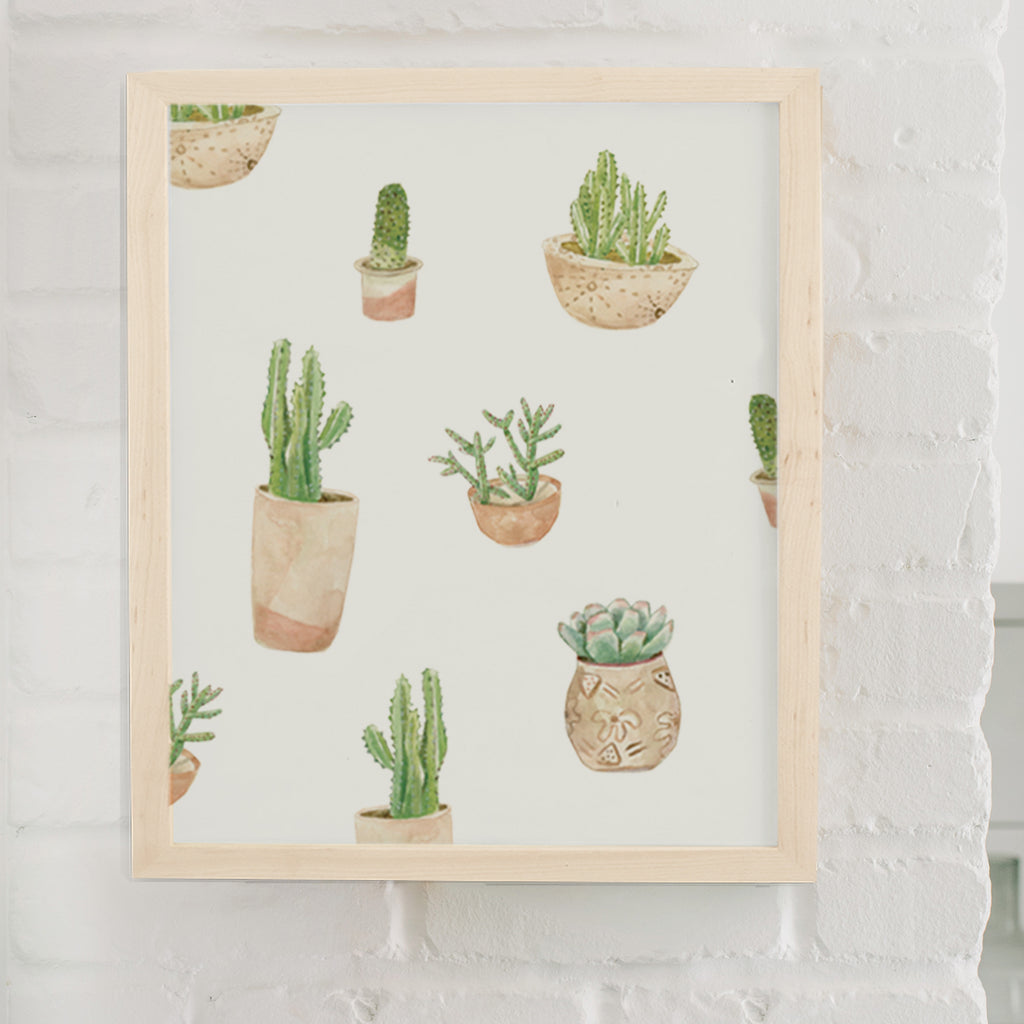 Succulent Art Print