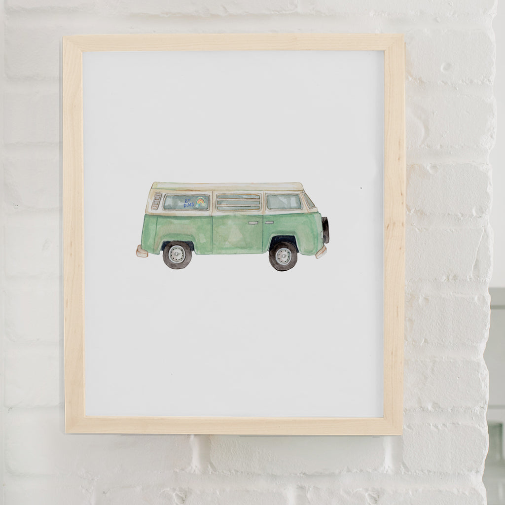 Camper Van Art Print