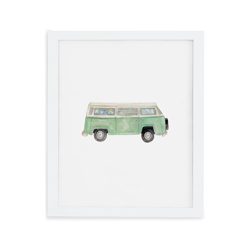 Camper Van Art Print