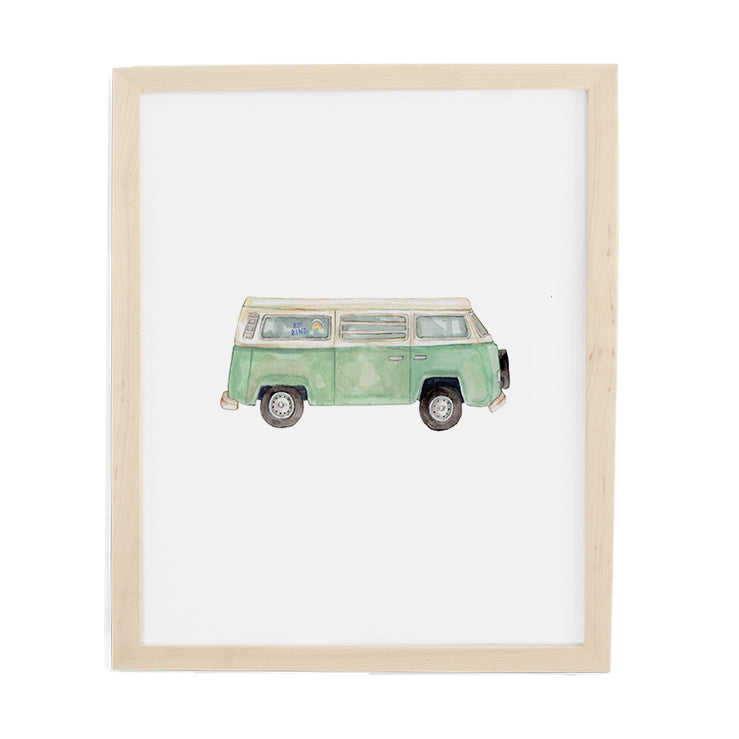 Camper Van Art Print