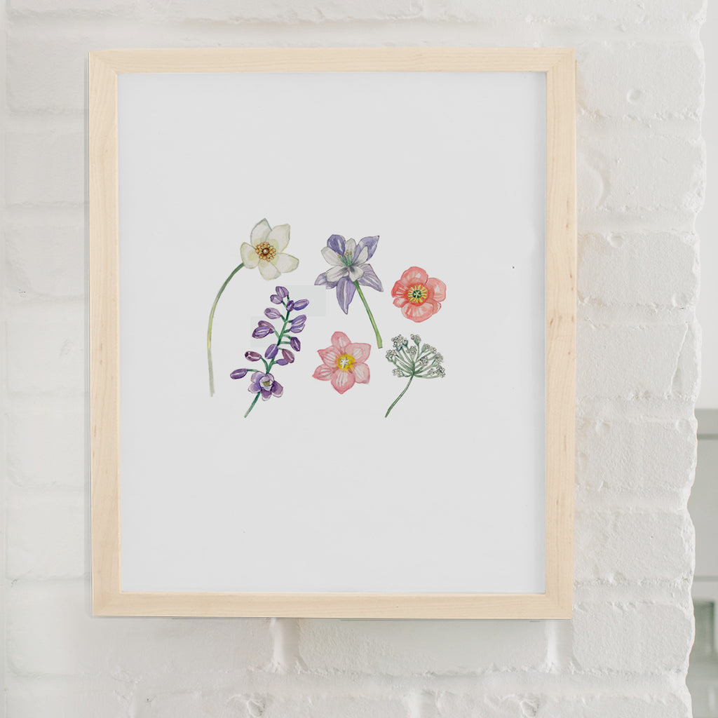 Wildflowers Art Print
