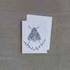 Bloomy Bee Greeting Card