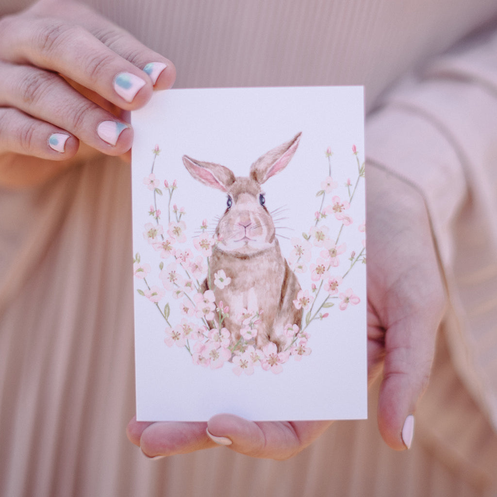 Spring Bunny Card