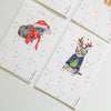 Festive Cat Variety Gift Tag Set