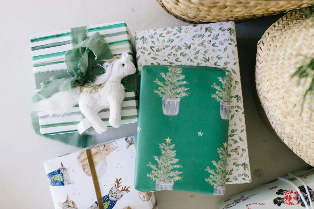 Christmas Tree Gift Wrap