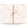 Coral Polkadots Gift Wrap