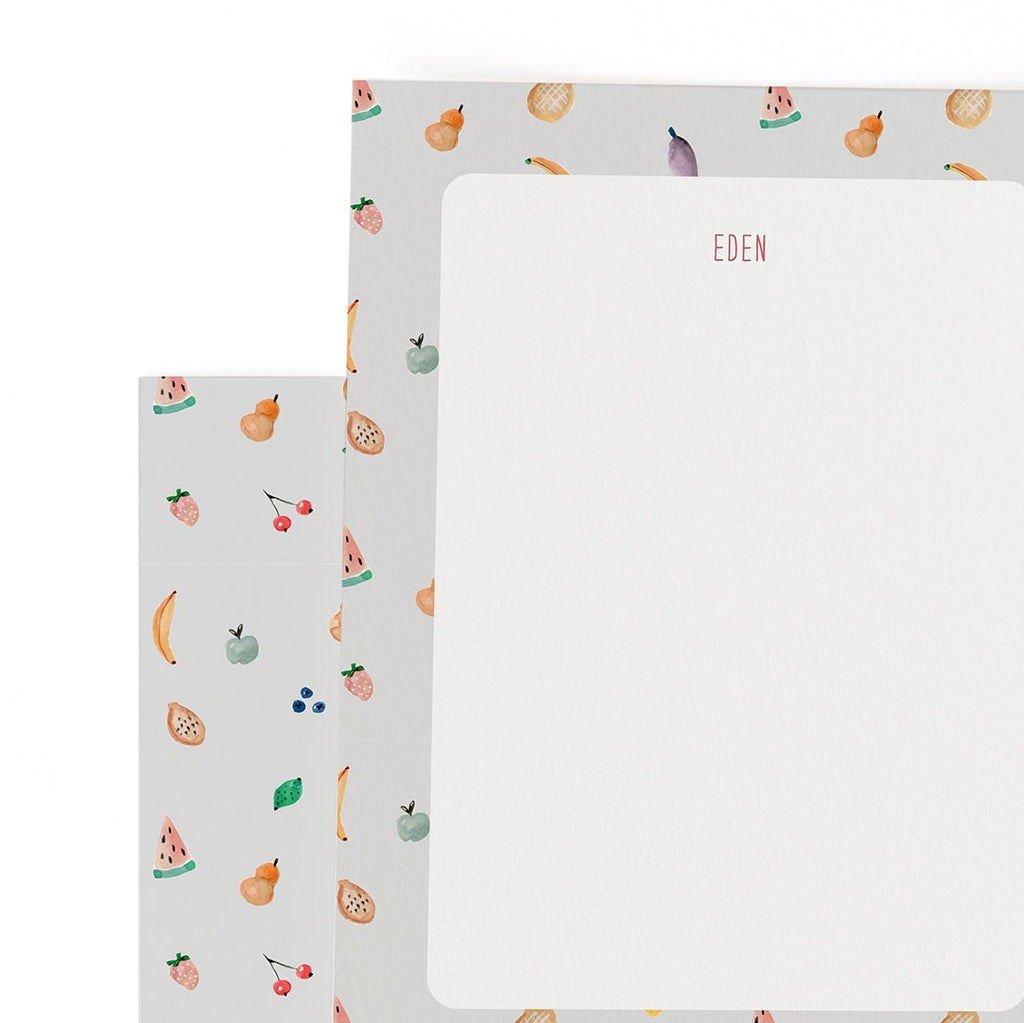 Customize Me Fruity Pop Stationery