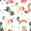 Holiday Dogs Gift Wrap