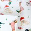 Holiday Dogs Gift Wrap