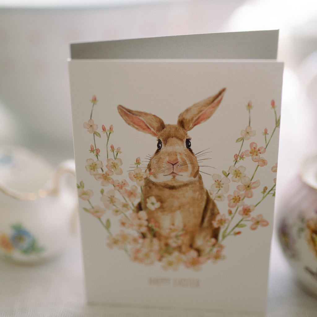 Easter Spring Bunny Greeting Card