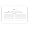 Fir Branch Recipe Cards