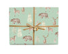 Forest and Fauna Deer and Bear Gift Wrap