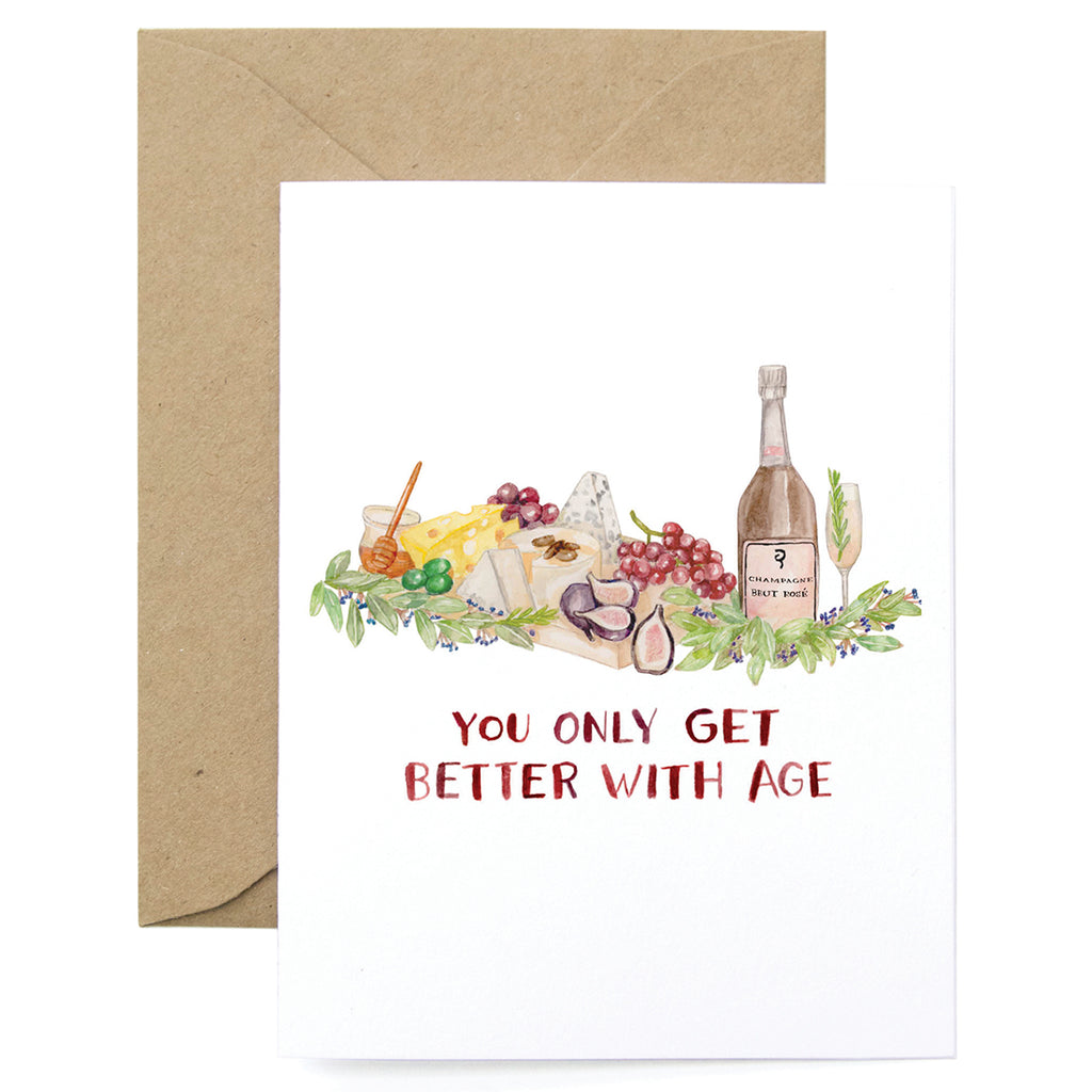 Better With Age Card