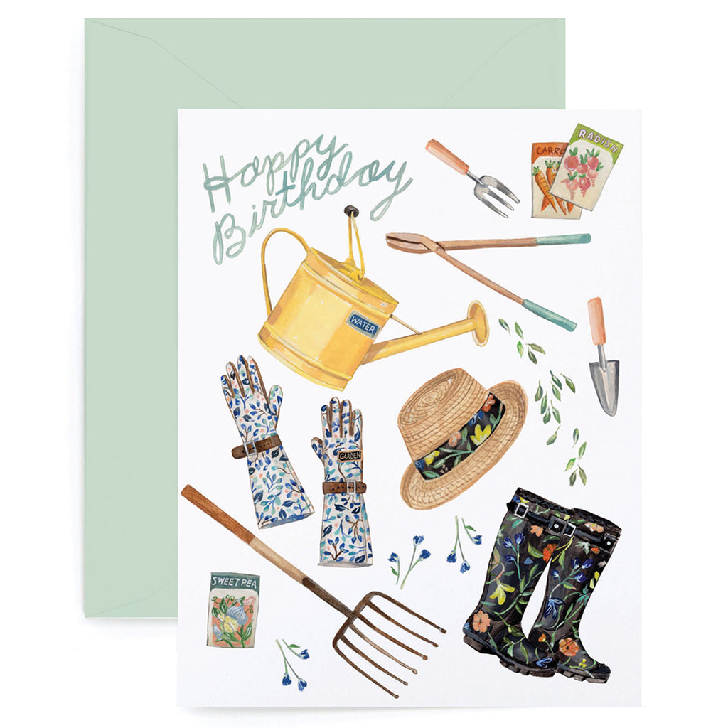 Birthday Gardener Card