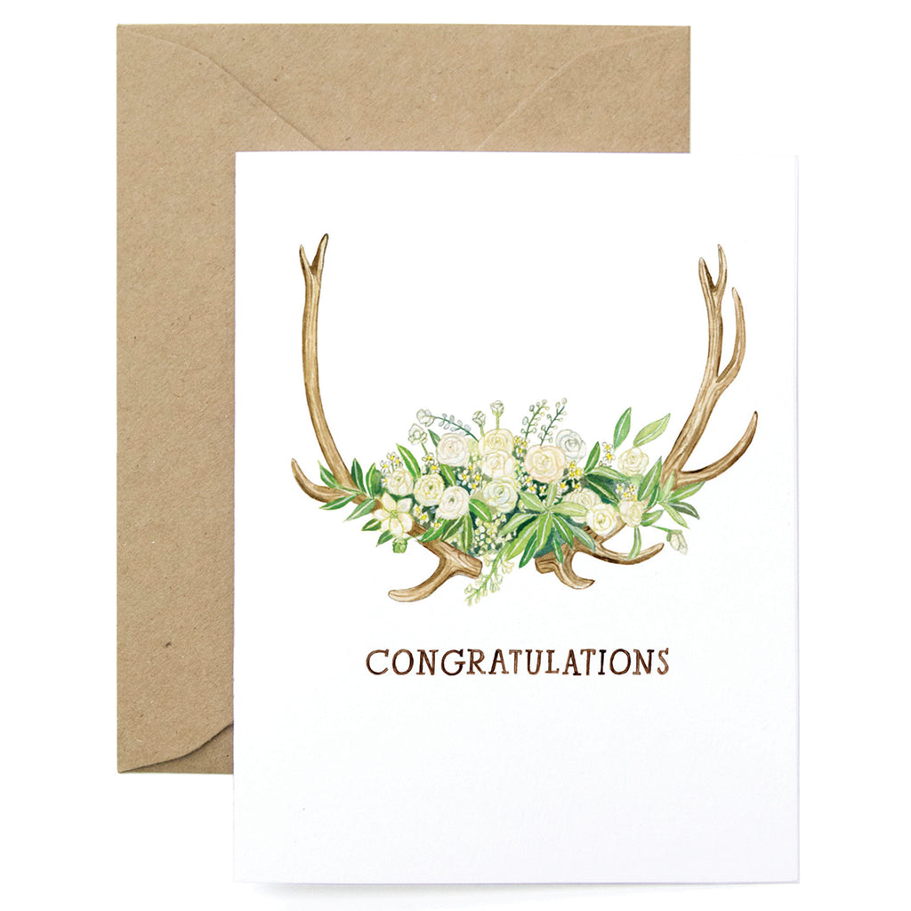 Antler Congrats Card
