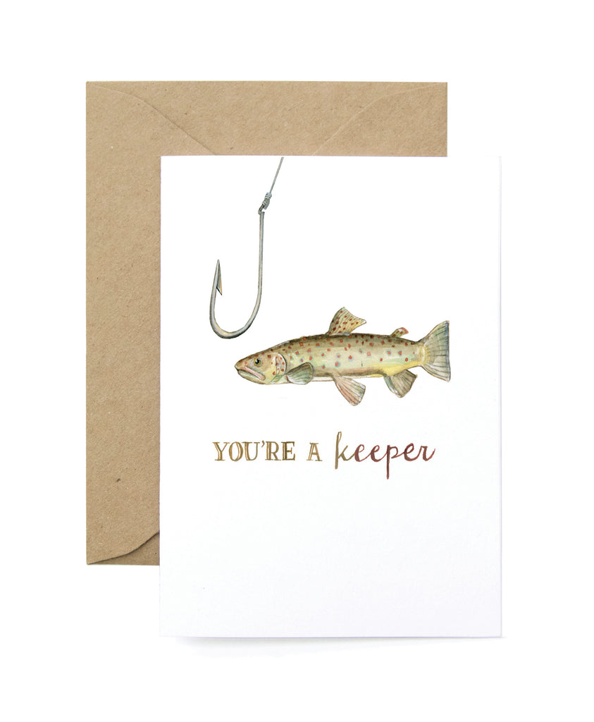 You're a Keeper Card